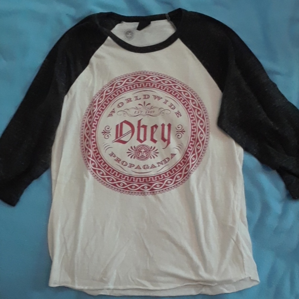 Obey Worldwide Propaganda Long Sleeve Men's Medium